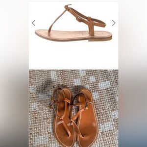 Doen T strap sandals